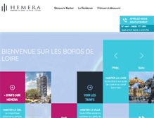 Tablet Screenshot of hemera-nantes.com